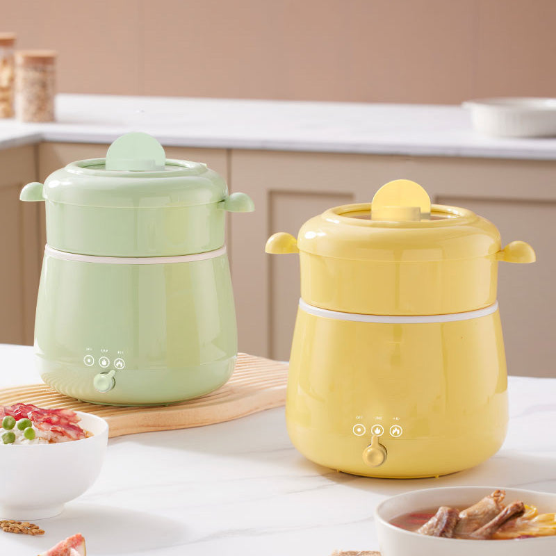 Electric Cooking Pot , Multi-Function Electric Pot Mini Electric Cooking Pot
