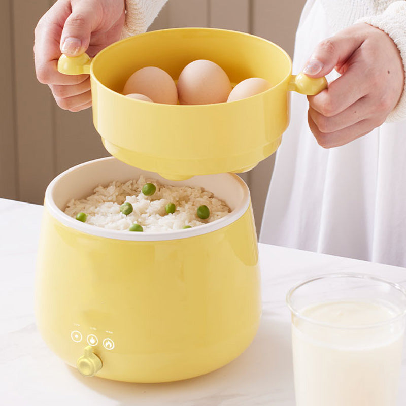 Electric Cooking Pot , Multi-Function Electric Pot Mini Electric Cooking Pot