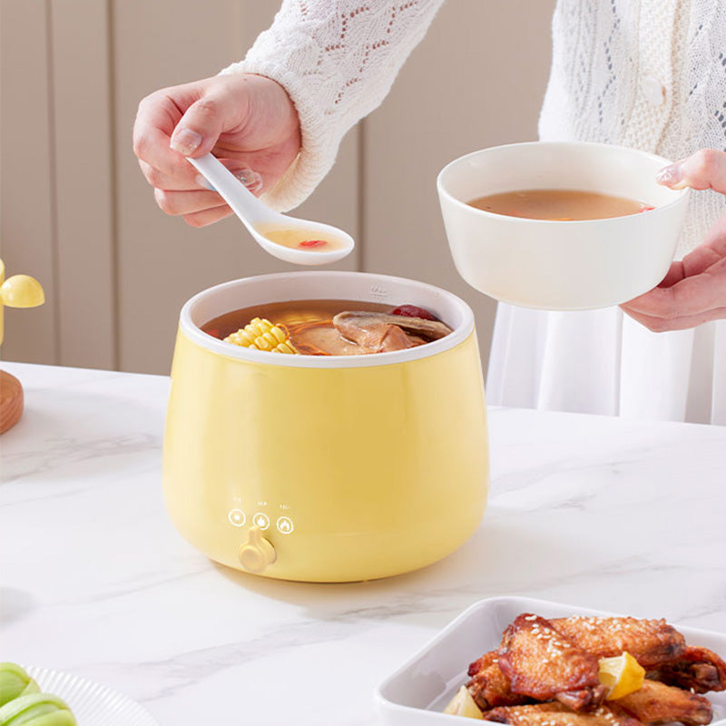 Electric Cooking Pot , Multi-Function Electric Pot Mini Electric Cooking Pot